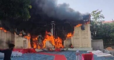 हजारीबाग:शादी समारोह के बाद होटल में लगी भीषण आग,50 लाख से अधिक का नुकसान….