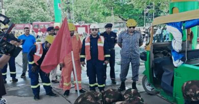 टाटीसिल्वे फिलिंग स्टेशन में मॉक ड्रिल: गैस रिसाव व सिलेंडर विस्फोट जैसी आपात स्थितियों से निपटने का हुआ अभ्यास