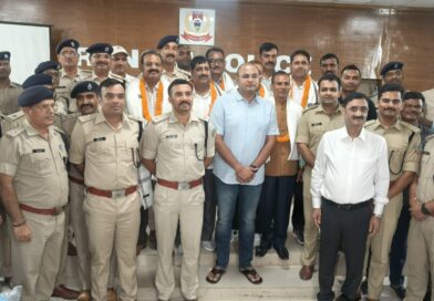 राँची में पुलिसकर्मियों का भव्य विदाई समारोह: एसएसपी ने सेवाकाल को सराहा, 8 पुलिस अधिकारी और कर्मी हुए सेवानिवृत्त