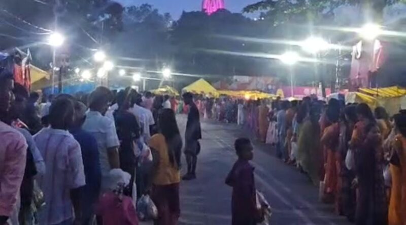 रथयात्रा महापर्व:राँची के ऐतिहासिक जगन्नाथपुर मंदिर में उमड़ा आस्था का महासैलाब, शाम 5 बजे निकलेगा भगवान जगन्नाथ का भव्य रथ