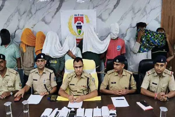 बोकारो में साइबर ठगों का बड़ा नेटवर्क बेनकाब, 9 आरोपी गिरफ्तार,बिहार तक जुड़े तार