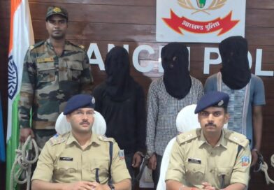 राँची:तीन लाख की फिरौती के लिए 5 वर्षीय बच्ची का अपहरण, गया से तीन आरोपी गिरफ्तार,बच्ची सकुशल बरामद