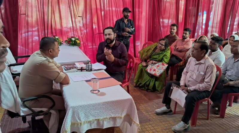 राँची पुलिस के ‘जनशिकायत समाधान कार्यक्रम’ में उमड़े फरियादी: 119 मामलों में से 73 का मौके पर ही हुआ निपटारा राँची पुलिस के ‘जनशिकायत समाधान कार्यक्रम’ में उमड़े फरियादी: 119 मामलों में से 73 का मौके पर ही हुआ निपटारा
