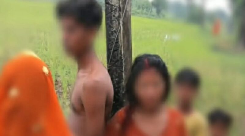 साहिबगंज में कथित प्रेम प्रसंग पर हंगामा, ग्रामीणों ने महिला और युवक को घेरा, पुलिस ने संभाला मोर्चा