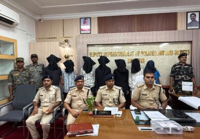 चोरी की बाइक, देसी कट्टा और जिंदा गोली के साथ 7 गिरफ्तार, पुलिस की पूछताछ में खुला राज