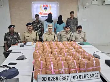 स्कॉर्पियो की तलाशी में निकला गांजे का जखीरा, 60 लाख के गांजे के साथ दो तस्कर गिरफ्तार…