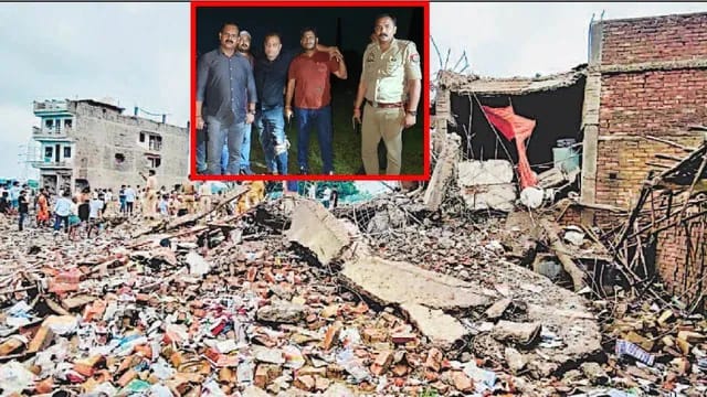 ​11 मौतों पर योगी का महा-एक्शन: आधी रात गरजा बुलडोजर, एनकाउंटर में लंगड़ा हुआ बारूद माफिया नौशाद..