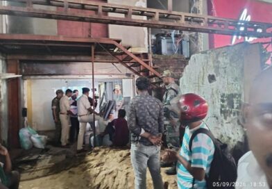 राँची के लालपुर में निर्माणाधीन मकान की दीवार ने ली मजदूर की जान, मुआवजे की मांग पर हंगामा, ठेकेदार फरार