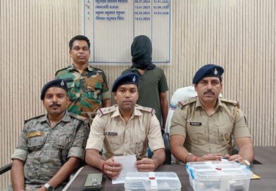जंगल में रची जा रही थी बड़ी वारदात की साजिश, पुलिस ने प्रिंस खान गैंग के गुर्गे को हथियार समेत दबोचा…