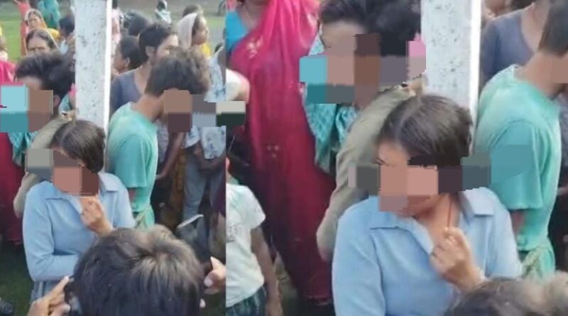 नाबालिग किशोरी से मिलने पहुंचे दो किशोर, गांव में मचा हंगामा; ग्रामीणों ने तीनों को बांधकर मंगवानी चाही माफी, पुलिस ने छुड़ाया