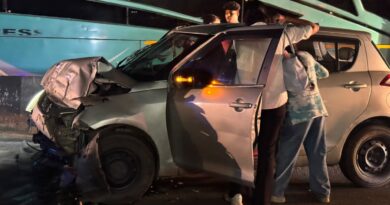 Ranchi:बीआईटी ओपी क्षेत्र में देर रात तेज रफ्तार कार का तांडव,ऑटो और बाइक को मारी टक्कर;तीन घायल…
