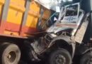 राँची-गुमला NH पर भीषण सड़क हादसा, बालू लदे हाइवा के चालक-खलासी की मौके पर मौत