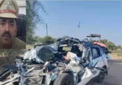 हाईकोर्ट में पेशी के बाद लौट रहे SHO की दर्दनाक मौत, सड़क किनारे खड़ी ट्रैक्टर-ट्रॉली से टकराई कार; कांस्टेबल घायल