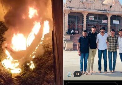 सांवरिया सेठ के दर्शन कर लौट रहे थे 5 दोस्त, रास्ते में मौत ने घेरा…पुलिया से नीचे गिरी कार, आग में जिंदा जल गए 4 युवक