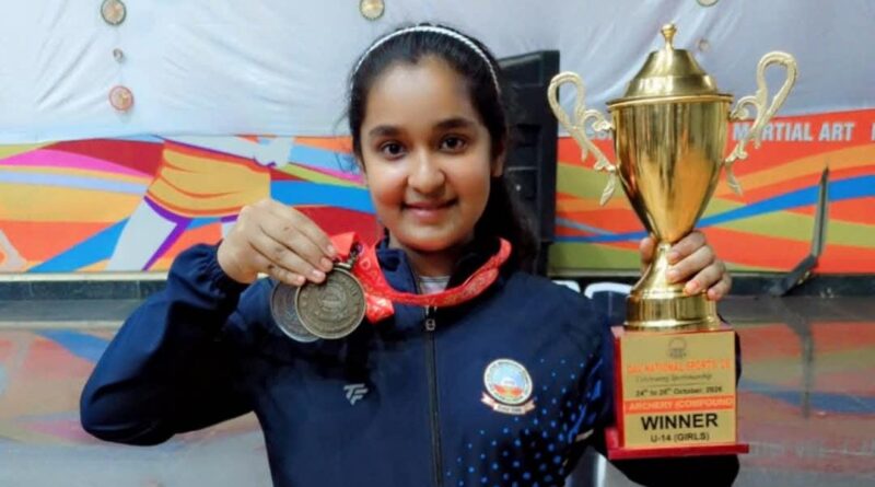 राँची की अनुष्का तिवारी ने राष्ट्रीय तीरंदाजी में मचाया धमाल, जीते दो रजत पदक–