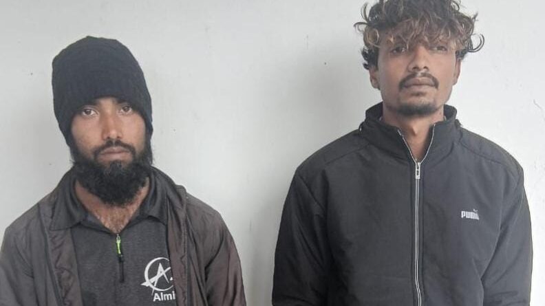 राँची में ब्राउन शुगर के साथ बाइक सवार दो युवक गिरफ्तार, 2.79 ग्राम नशीला पदार्थ बरामद; जेल भेजे गए